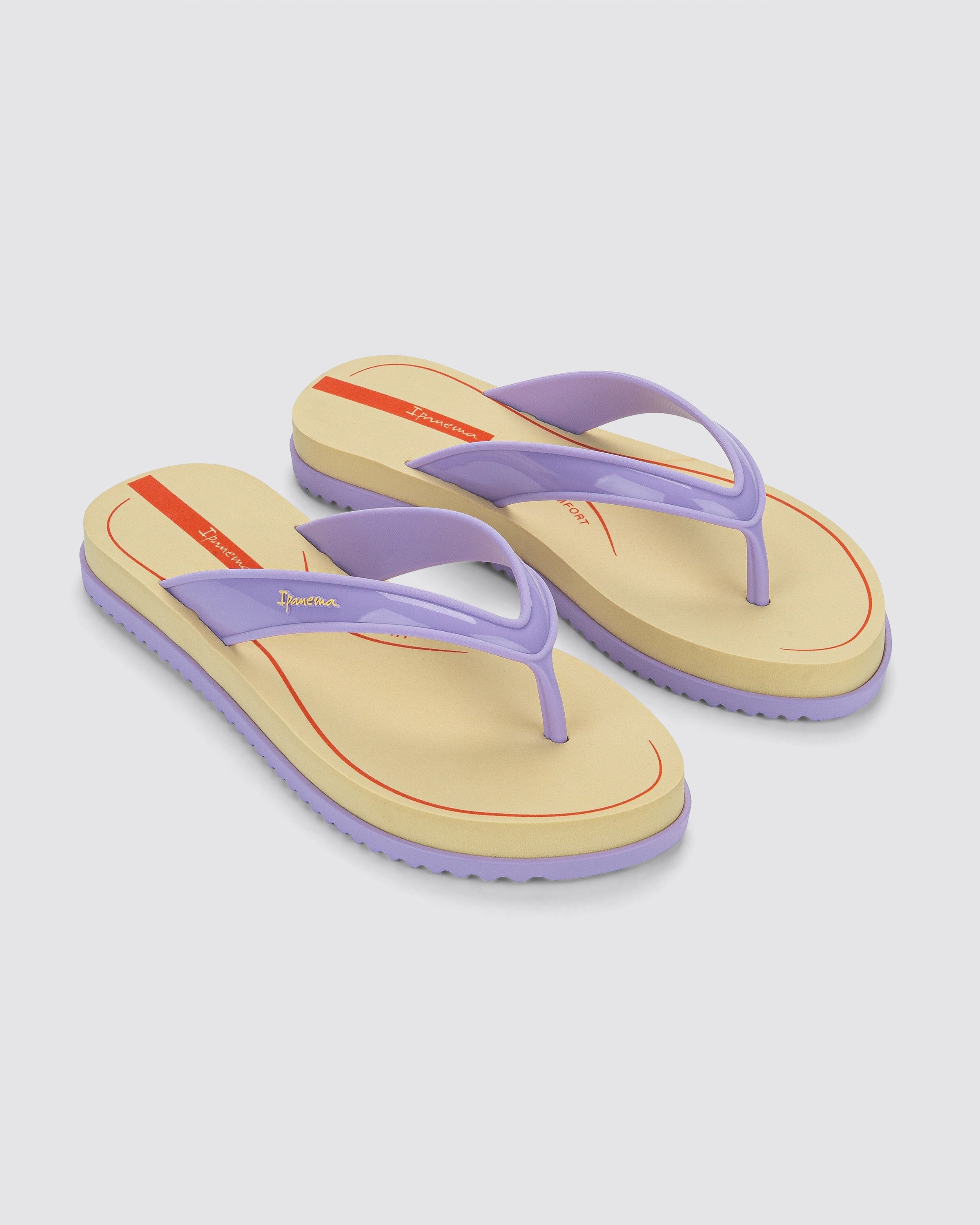 Chinelo de Dedo Amarela Rio UP Comfy Ipanema