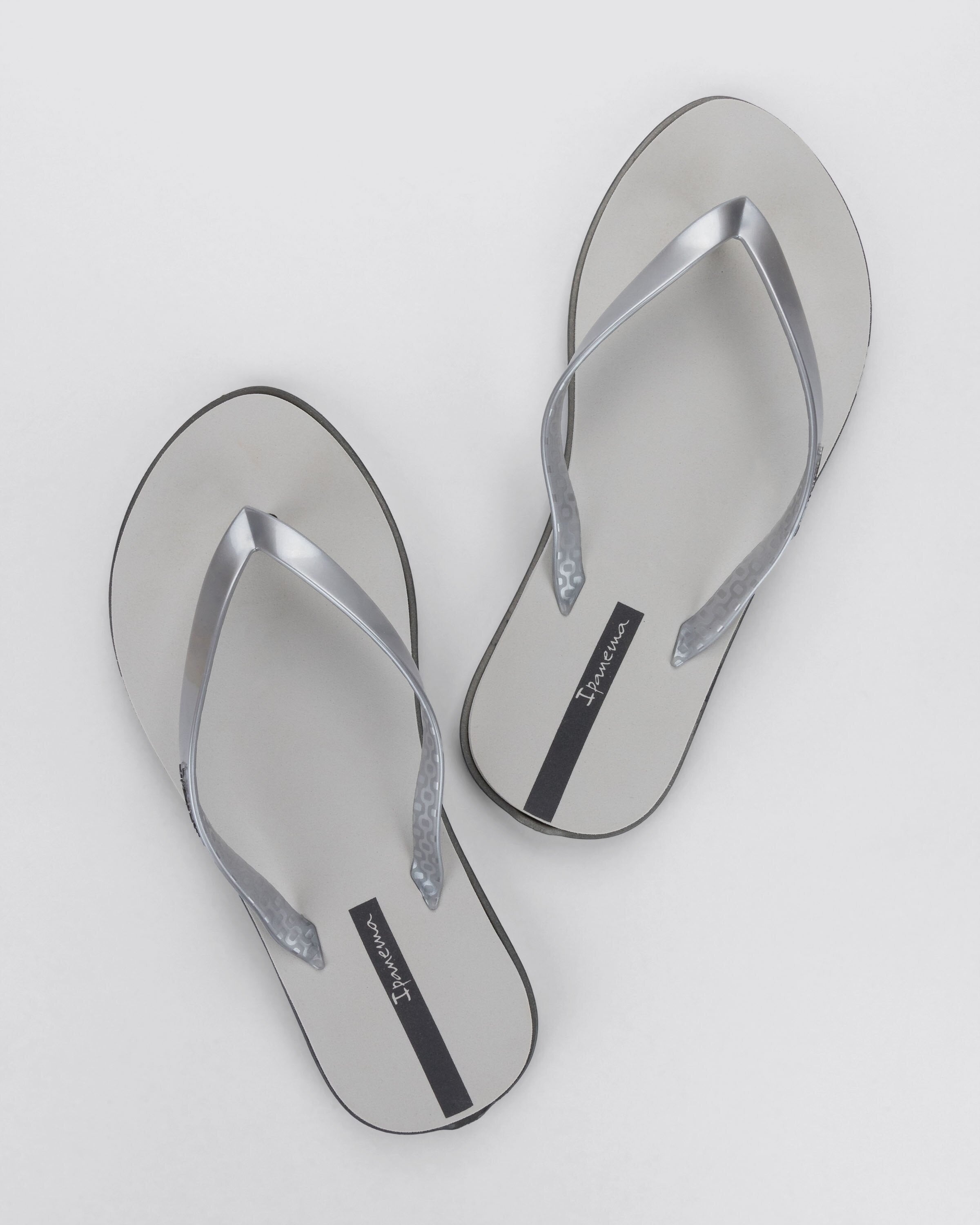 Chinelo de Dedo Cinza Rio Ipanema