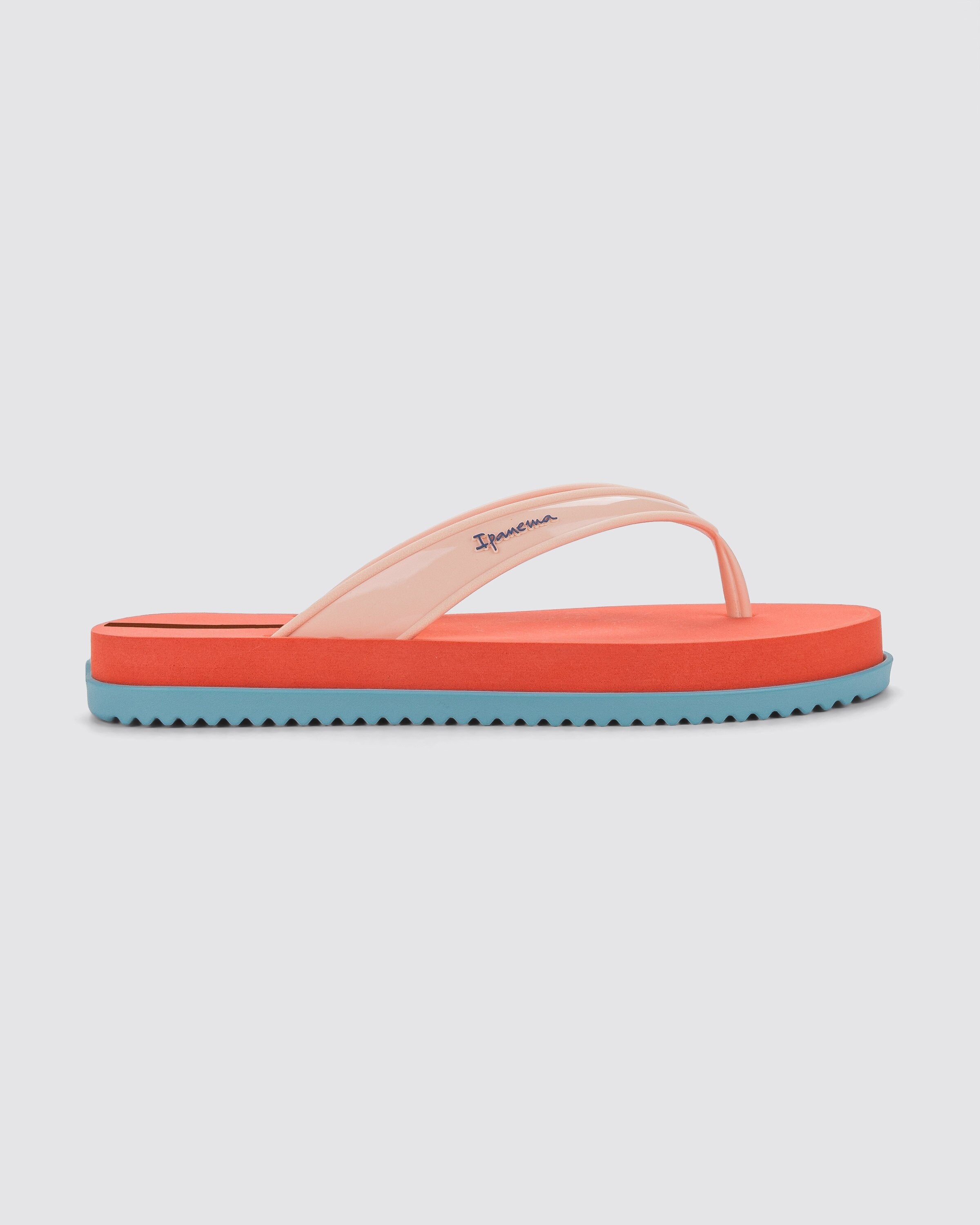 Chinelo de Dedo Laranja Rio UP Comfy Ipanema