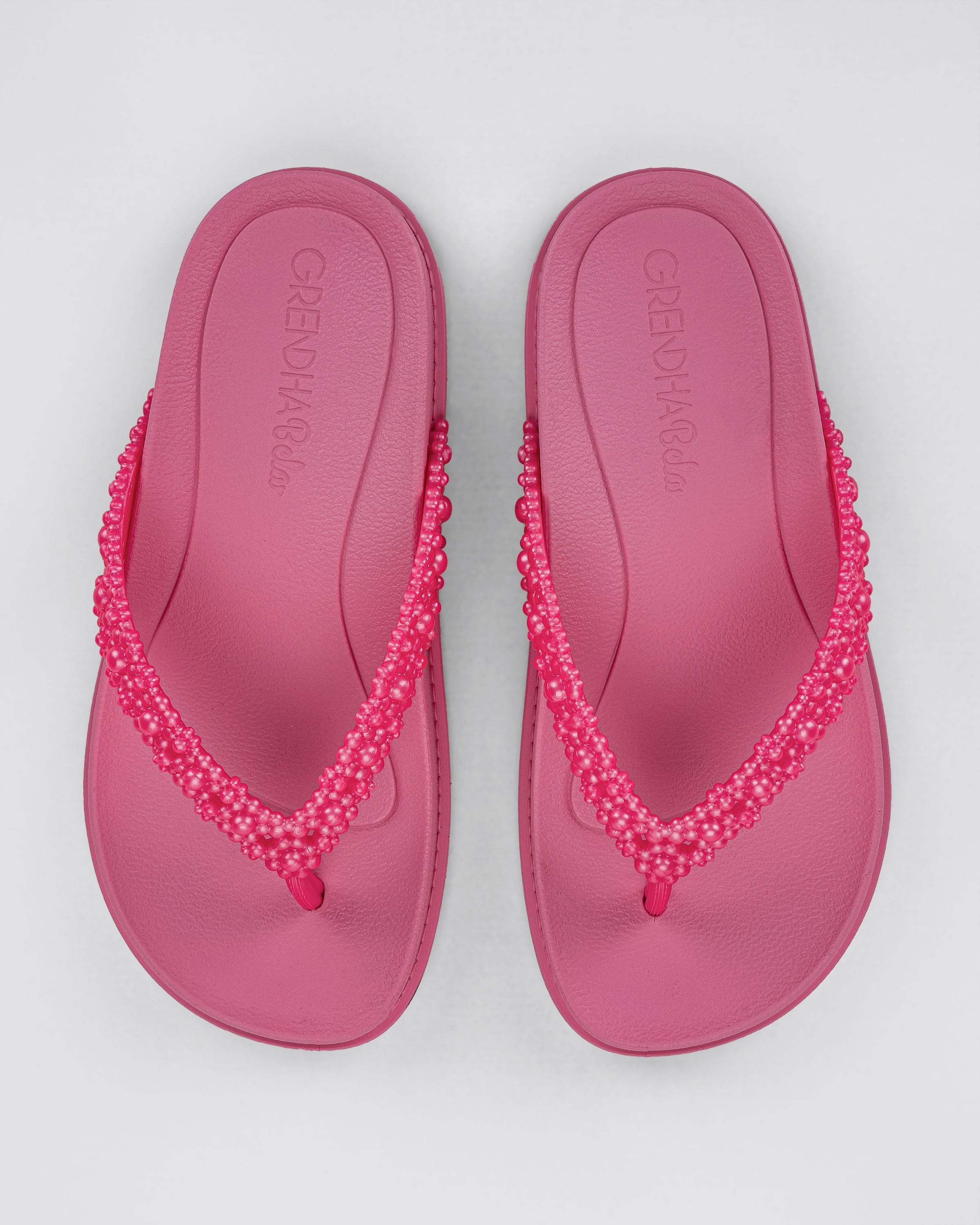 Rasteira Infantil Rosa Bela Carinho Grendha