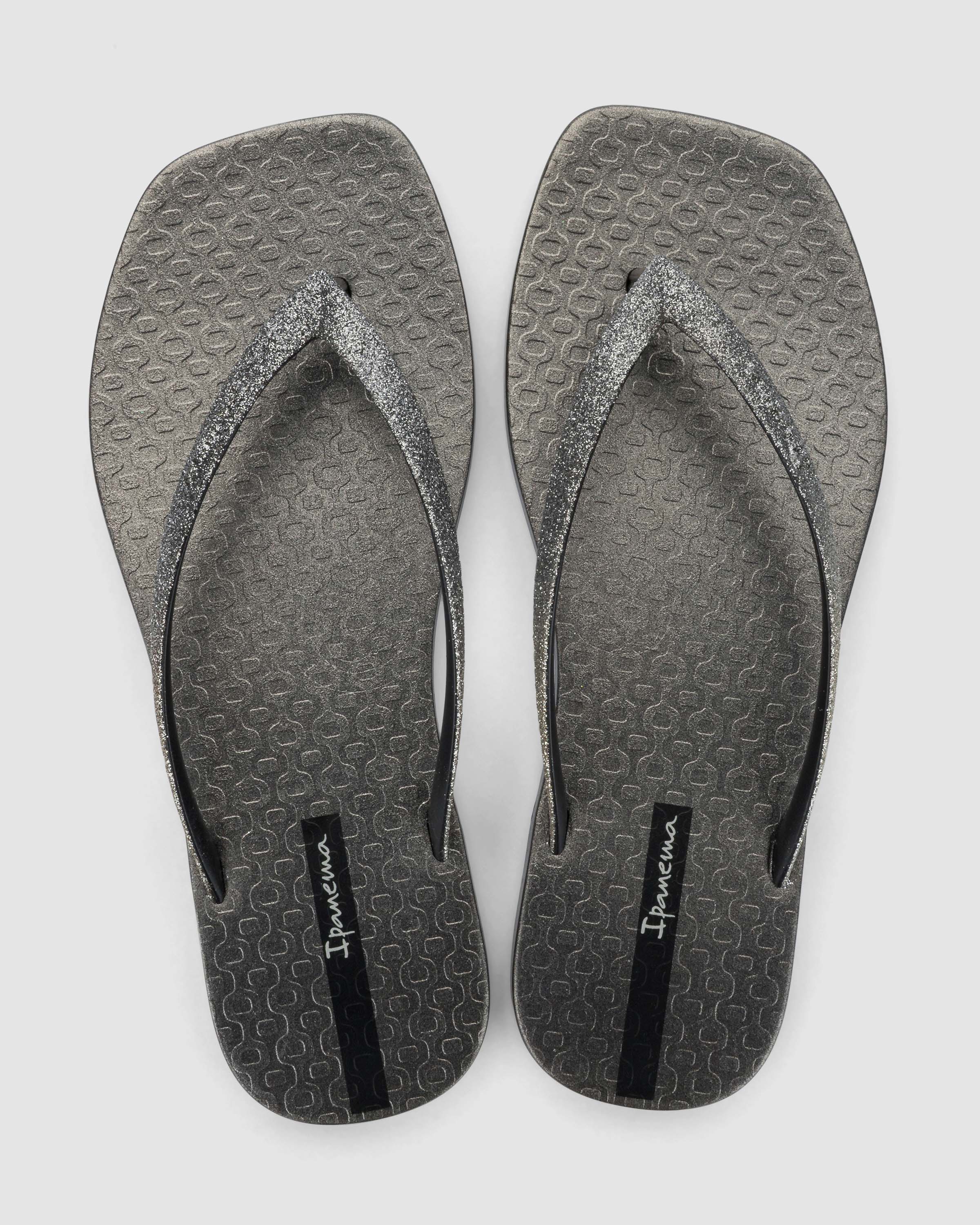 Chinelo de Dedo Cinza Edge Shine Ipanema
