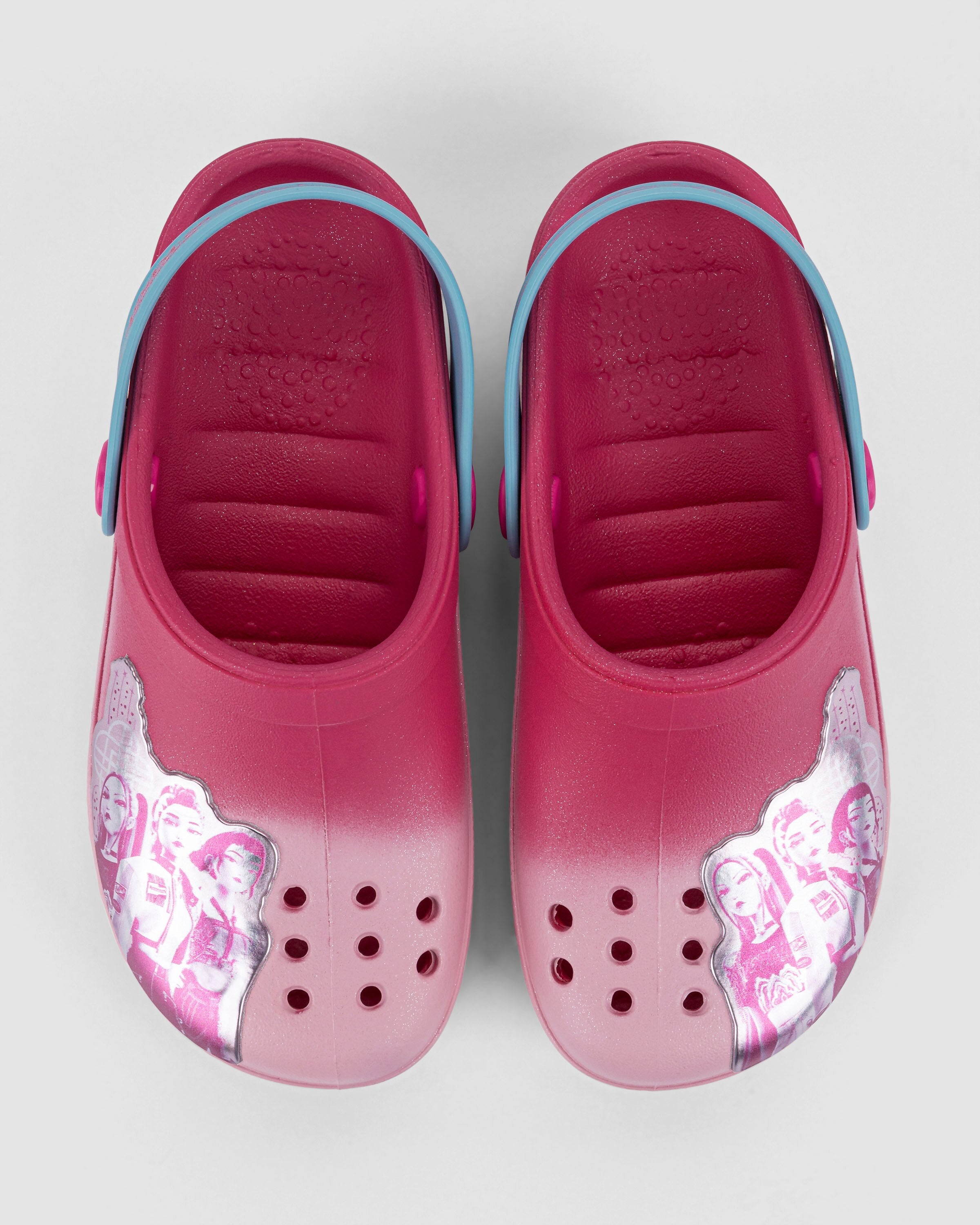 Babuche Infantil Rosa Guerreiras do K-POP Huntrix Grendene Kids